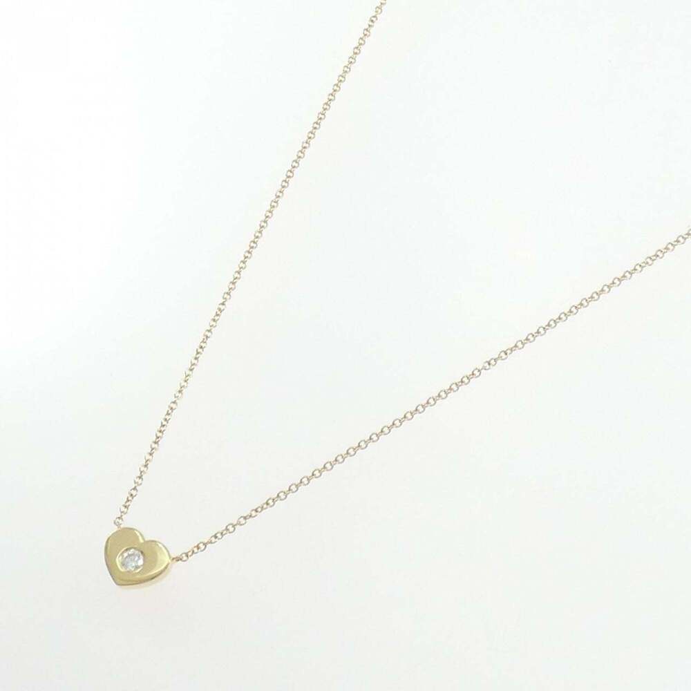 TIFFANY Gold Diamond Heart Necklace - Picture 2 of 6